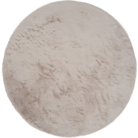 Veer Carpets - Vloerkleed Velluto Nature - Rond ø160 cm