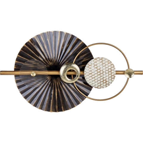 Beliani - RUTHENIUM - Wanddecoratie - Zwart - IJzer