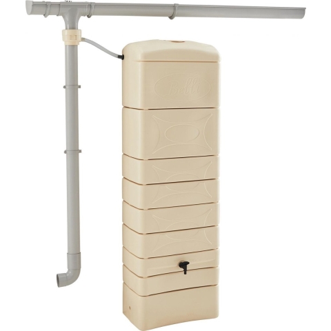 sweeek - Muurtank regenton, Chastang 300L met gootaansluitset