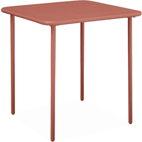 sweeek - 2-zits metalen tuintafel