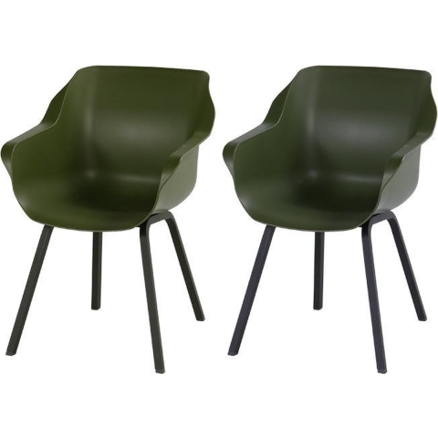Hartman Sophie Element Tuinstoel - Set van 2 - Moss Green