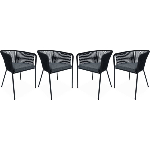 sweeek - Tuinstoelen, set van 4