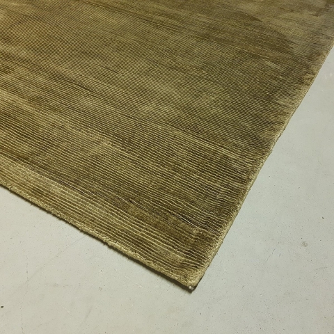 Interieur05 Vloerkleed Felva Groen Rond Viscose 180 cm