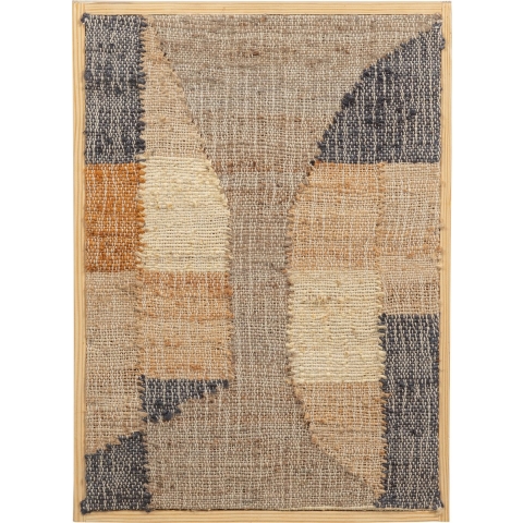 BePureHomeRelease Wanddeco - Jute|Katoen - Multiekleur - 1x70x50