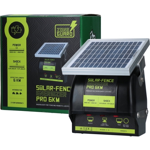 ZoneGuard Batterij App. Solar 6km