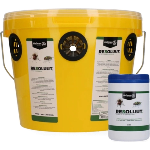 Resoluut FlyNip Vliegenval (emmer incl. lokstof)