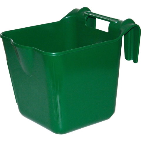 MM Voerbak kunststof -HangOn- groen 13L