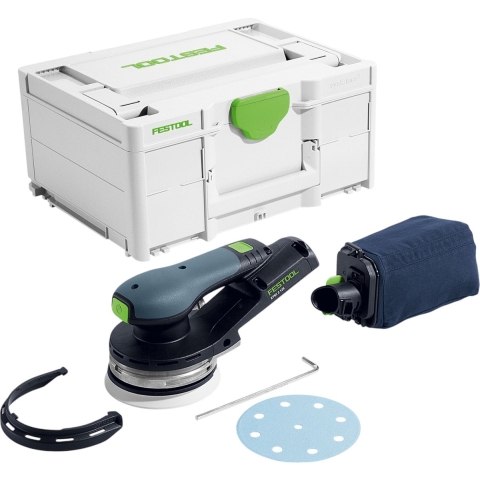 Festool ETSC 2 125-Basic 18V Accu Excenterschuurmachine Body In Systainer - 125mm