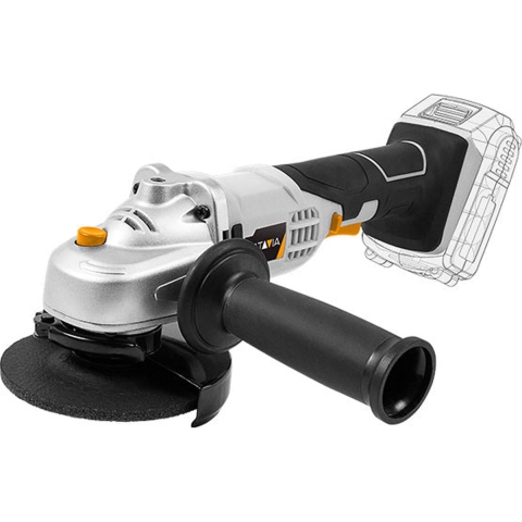 Batavia Accu 18V   Haakse slijperØ 115m Incl. 5.0 Ah Li-ion Accu / 2.4 Ah Oplader Maxxpack