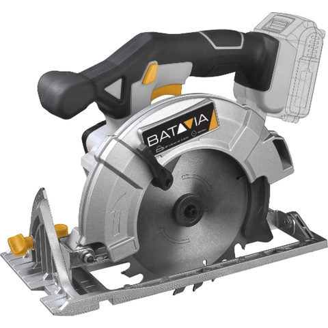 Batavia Accu 18V   CirkelzaagØ 165 mm Incl. 5.0 Ah Li-ion Accu / 4.0 Ah Oplader Maxxpack