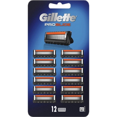 Gillette Gillette Fusion5 ProGlide scheermesjes - 12 stuks voordeelpak