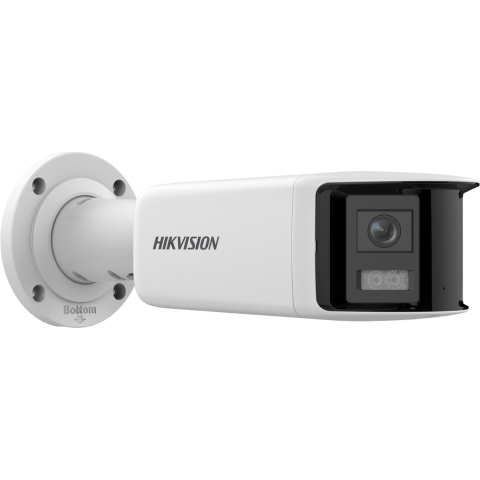 Hikvision DS-2CD2T47G2P-LSU/SL -  AcuSense - ColorVu - Panorama - Bullet -  4MP - Wit
