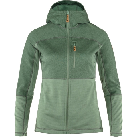 Fjällräven Damesvest Abisko Trail Fleece W, groen, Maat: M