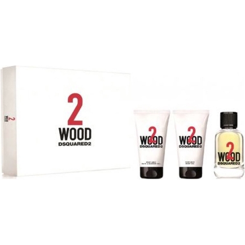 Dsquared2 Dsquared2 2Wood set Eau de toilette 50 ml Shower gel 50 ml Body Gel 50 ml