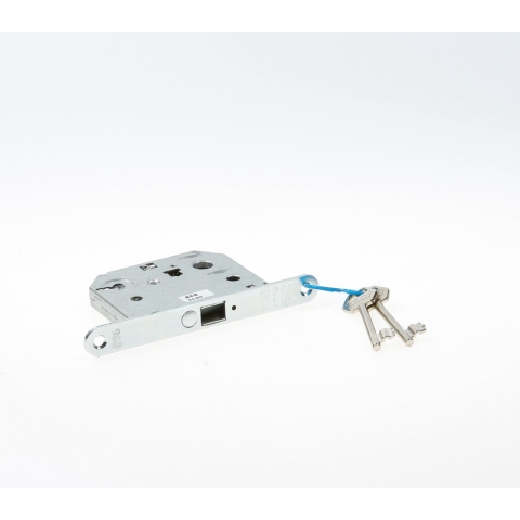 Lips 2132 Deurslot | DM55mm | S57mm | voorplaat staal gelakt 18x153mm afgerond | sluitplaat SPT2131S | DR 1+3/2+4 - A000325613