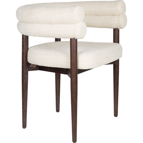 Dutchbone Sela Stoel Off White