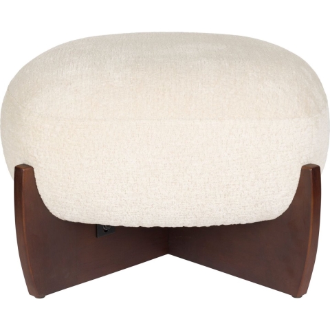 Dutchbone Emilius Poef Beige