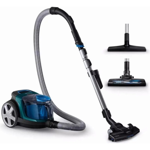 Philips FC9334/09 PowerPro Compact Stofzuiger 900W Zwart/Blauw/Groen/Grijs