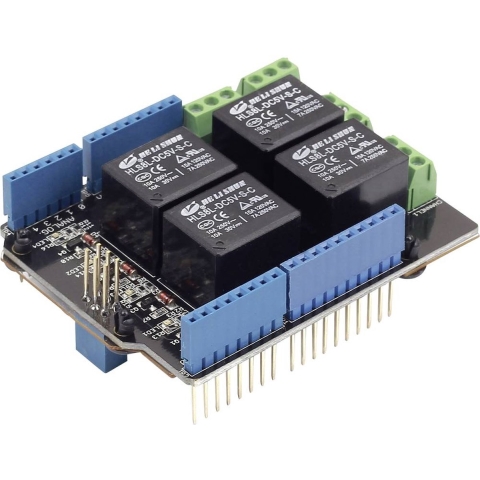 Seeed Studio Relay Shield v3.0 Shield Geschikt voor serie: Arduino