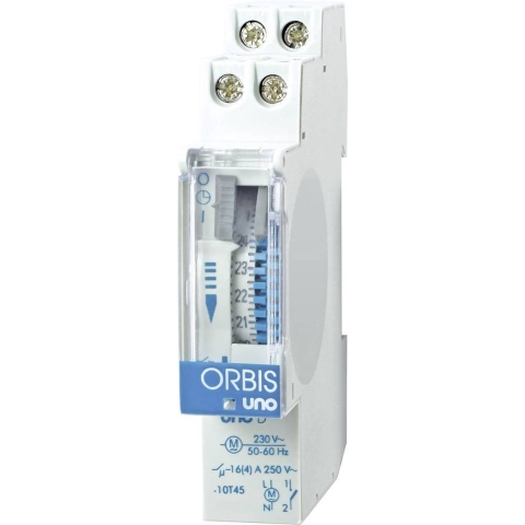 ORBIS Zeitschalttechnik UNO D 230 V DIN-rail schakelklok Analoog 230 V/AC
