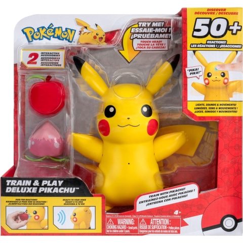 Pokemon Train & Play Deluxe Pikachu