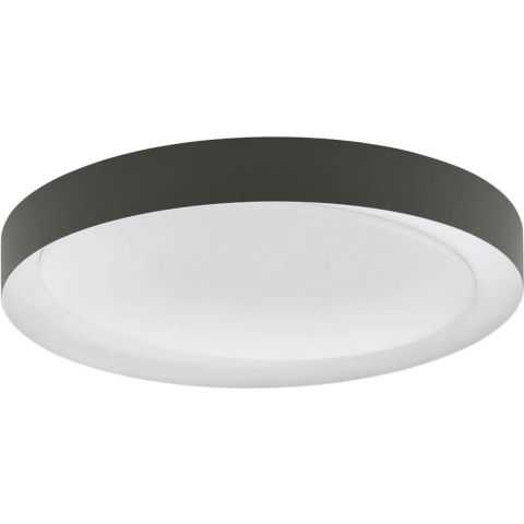 EGLO Laurito Plafondlamp - LED - Ø 49 cm - Wit|Grijs - Dimbaar
