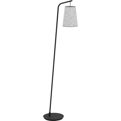 EGLO Alsager Staande lampen - E27 - Zwart