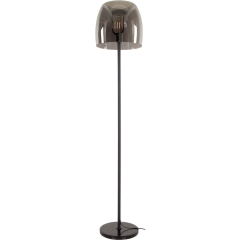 Fraaai Ariana vloerlamp 1L drift glas - smoke grijs