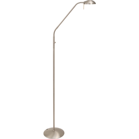 Mexlite Vloerlamp Biron Staal 7501ST