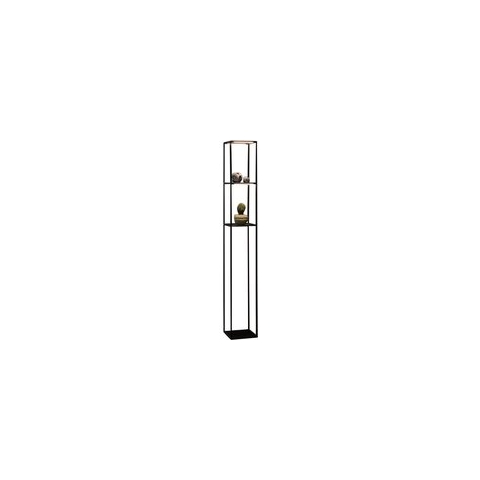 Paul Neuhaus Vloerlamp Contura Zwart 140cm incl. Dimmer
