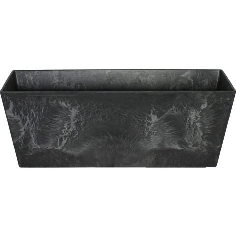 Artstone Balkonbak Ella - 55x17 - Zwart
