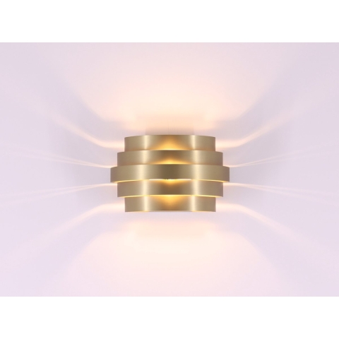 Highlight Wandlamp Scudo B 20 cm licht brons