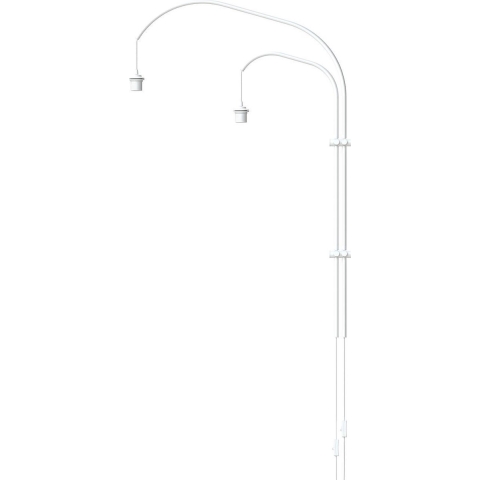 Umage Willow Wall double white - wandbevestiging