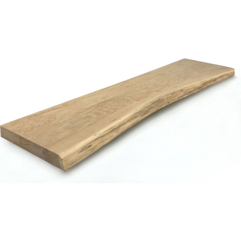 Woodbrothers Eiken plank massief boomstam 80x20cm