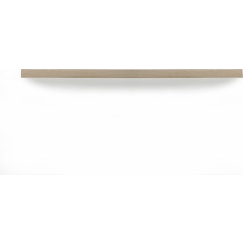 Woodbrothers Zwevende wandplank eiken recht 100x30cm