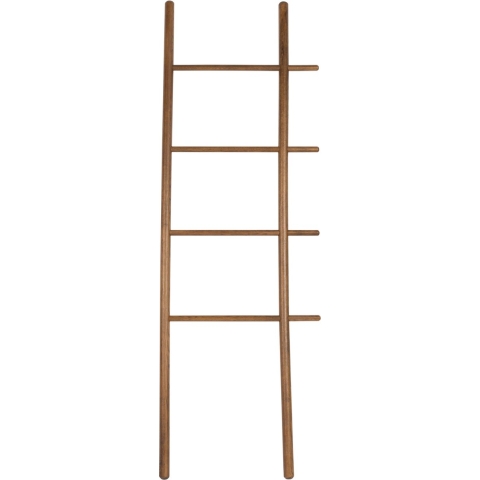 Housecraft Jhon Decoratie ladder Hout donker - Bruin