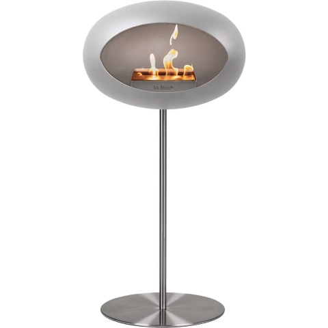 Le Feu Steel High 80 cm Grijs|Zilver|Zilver