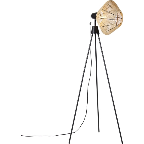 QAZQA Landelijke vloerlamp tripod touw - Jenthe