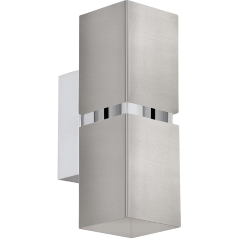 EGLO Passa Wandlamp - GU10 - 17 cm - Grijs