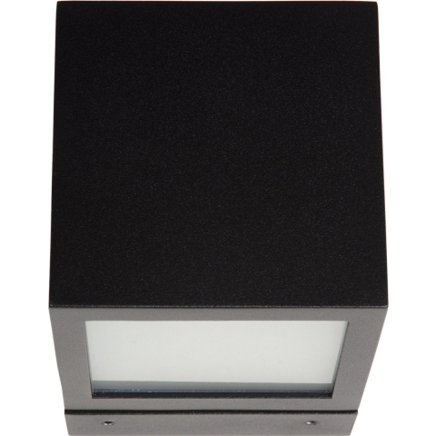 Wandlamp Elliott - Buitenlamp - Zwart - 14cm Hoog - Dubbelzijdig Licht