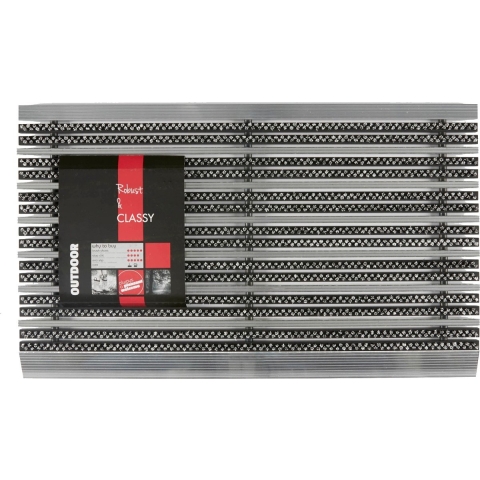 MD Entree - Schoonloopmat - Avanti Style - Grijs - 45 x 75 cm