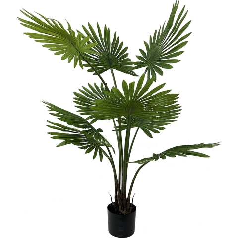 present time - Artificial Plant Fan Palm Tree
