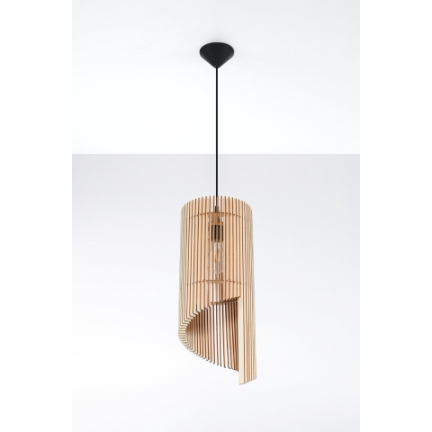 Sollux Hanglamp Alexia Ø 21 cm hout