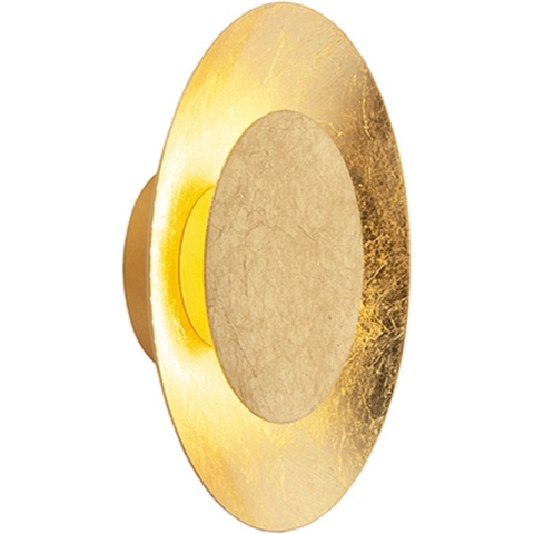QAZQA Art deco plafondlamp goud|messing incl. LED - Sun