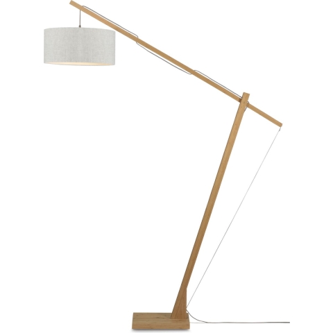 GOOD&MOJO Vloerlamp Montblanc - Bamboe|Naturel - 175x47x207cm