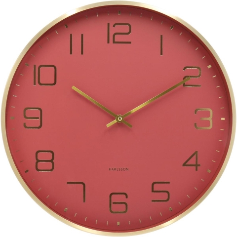 Karlsson - Wall Clock Elegance Glow
