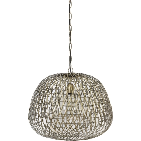 Light & Living Hanglamp Alwina - Antiek Brons - Ø50cm