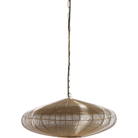 Light & Living Light&living Hanglamp Ø60x23 cm BAHOTO licht goud