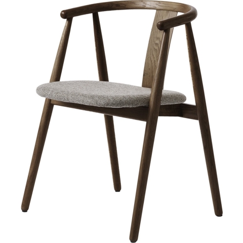 Hygge Interiors Relate Eetkamerstoel Gerookt Eiken | Latte set van 2