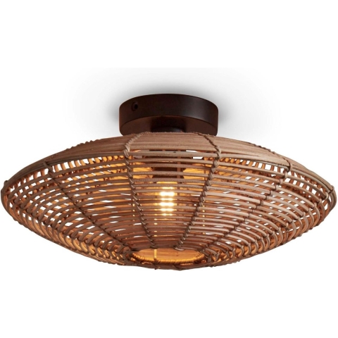 GOOD&MOJO Plafonniere Tanami - Rotan - Ø40cm
